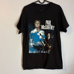 Paul McCartney Got Back Tour 2022 Graphic T-shirt size M